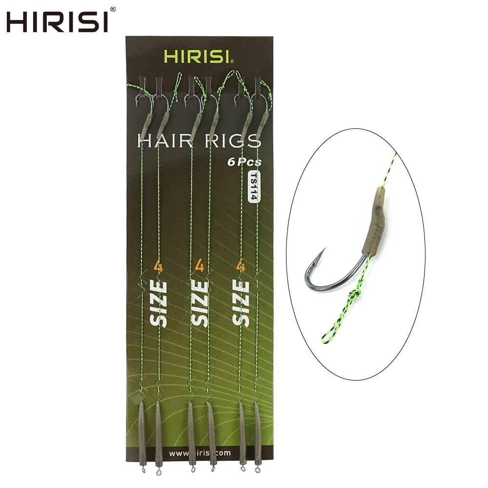 Carp Fishing Tackle - Hirisi 6pcs 잉어 낚시 준비 제작
