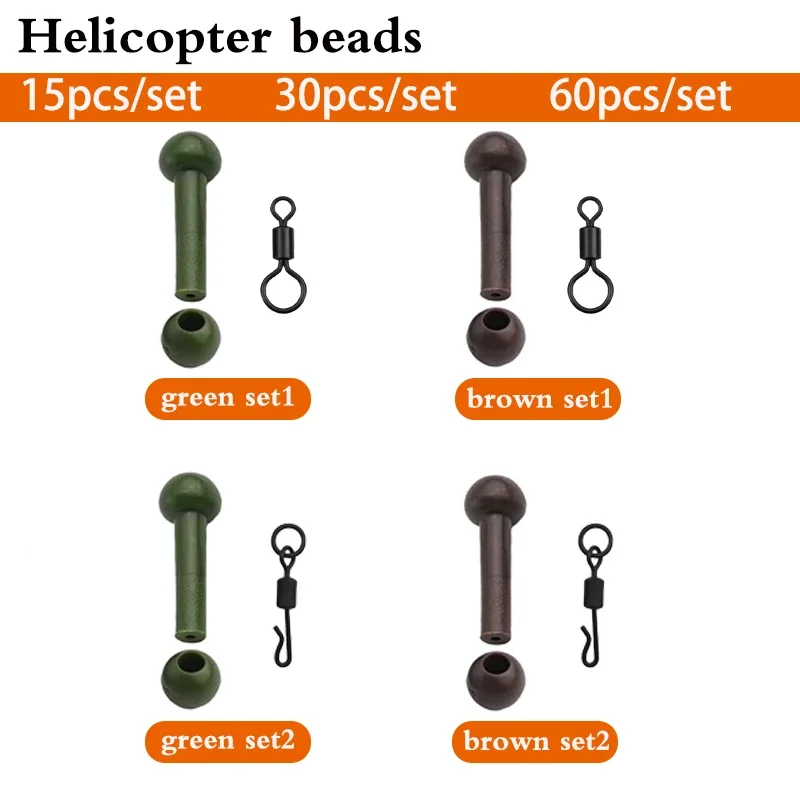 Freshwater Fishing Kit - 잉어 낚시 초드 리그 키트, 비즈,