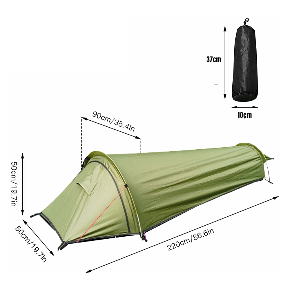 Fishing Equipment Needed - 850g 초경량 1 인 텐트 하이킹