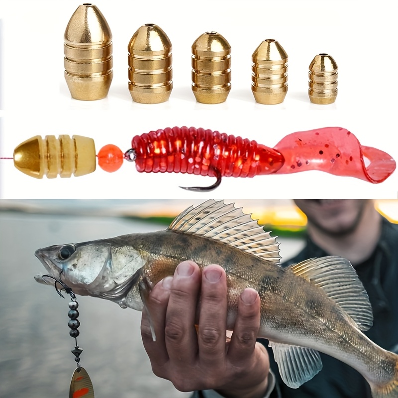 도매 50개 골든 구리 싱커 잉어 낚시용 백 지그 헤드 - Freshwater Fishing Kit 리뷰 및 가격