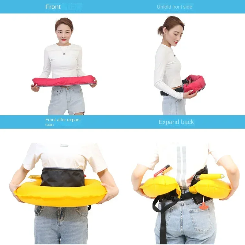 자동 낚시 허리 벨트 유형 안전 구명 조끼, 성인 낚시 - Fishing Vest Jacket 리뷰 및 가격