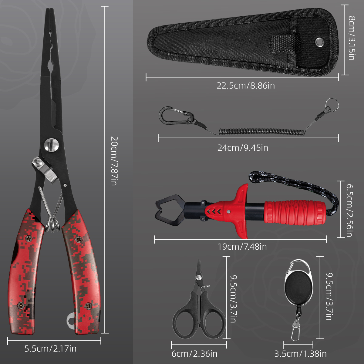 스테인리스 스틸로 제작된 기능성 낚시 플라이어, 와이어 - Fishing Equipment Pictures 리뷰 및 가격