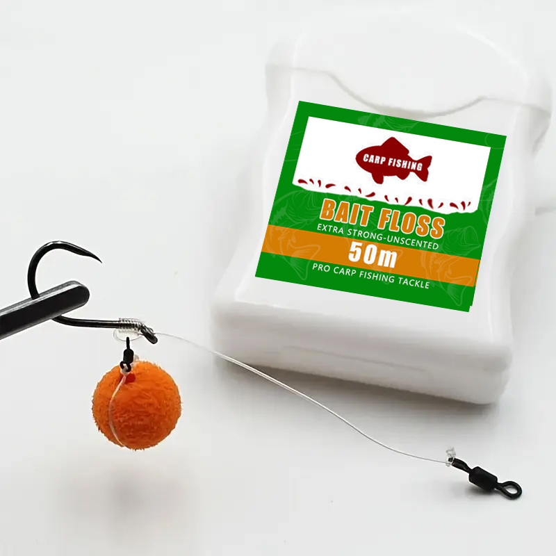 1개/2개 50m 잉어 낚시 미끼 플로스 + 팝업 보일 - Freshwater Fishing Kit 리뷰 및 가격