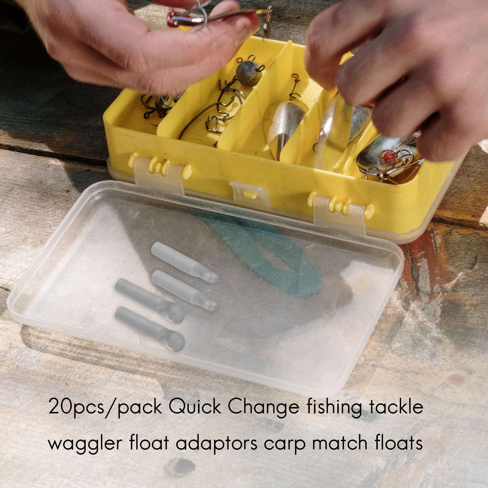 ABST 20개/팩 퀵 체인지 낚시용품 와글러 플로트  - Carp Fishing Tackle 리뷰 및 가격