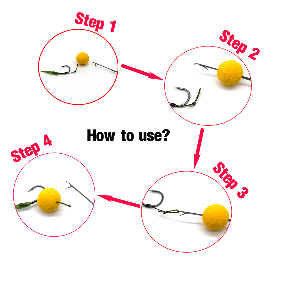 MNFT 잉어 낚시 도구 미끼 후크 바늘 도구, 팝업  - Carp Fishing Tackle 리뷰 및 가격