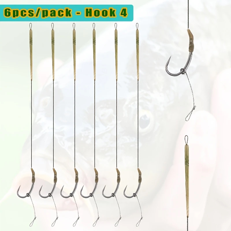 6개입 레디메이드 블로우백 헤어리그 - 합금강 PTFE - Freshwater Fishing Kit 리뷰 및 가격