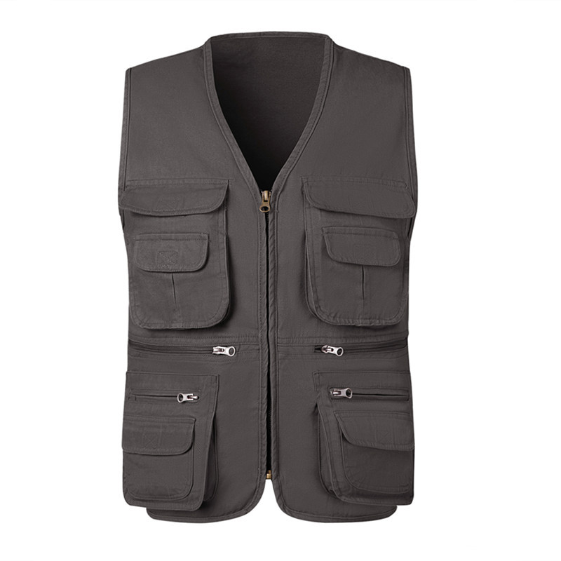 여름 남성 전술 하이킹 낚시 조끼, 멀티 포켓 사진 작 - Fishing Vest Jacket 리뷰 및 가격