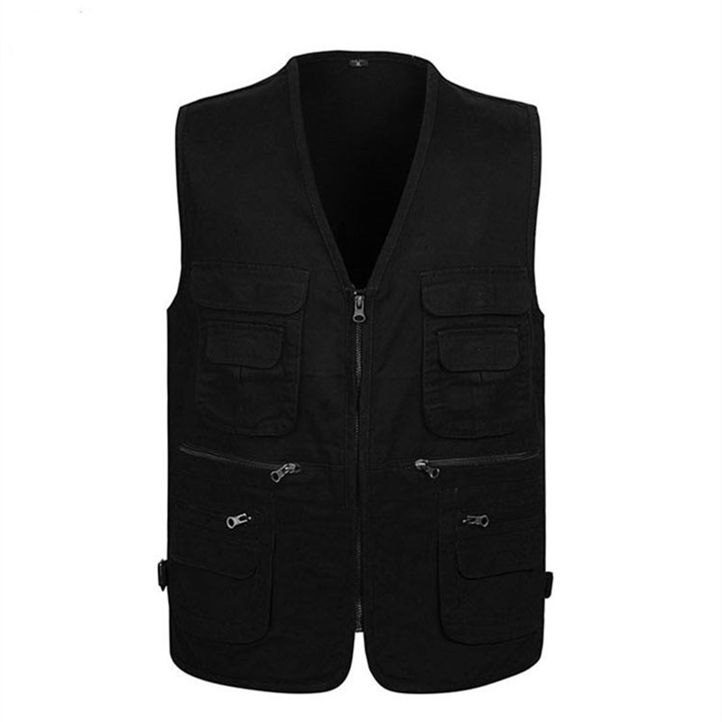 여름 남성 전술 하이킹 낚시 조끼, 멀티 포켓 사진 작 - Fishing Vest Jacket 리뷰 및 가격