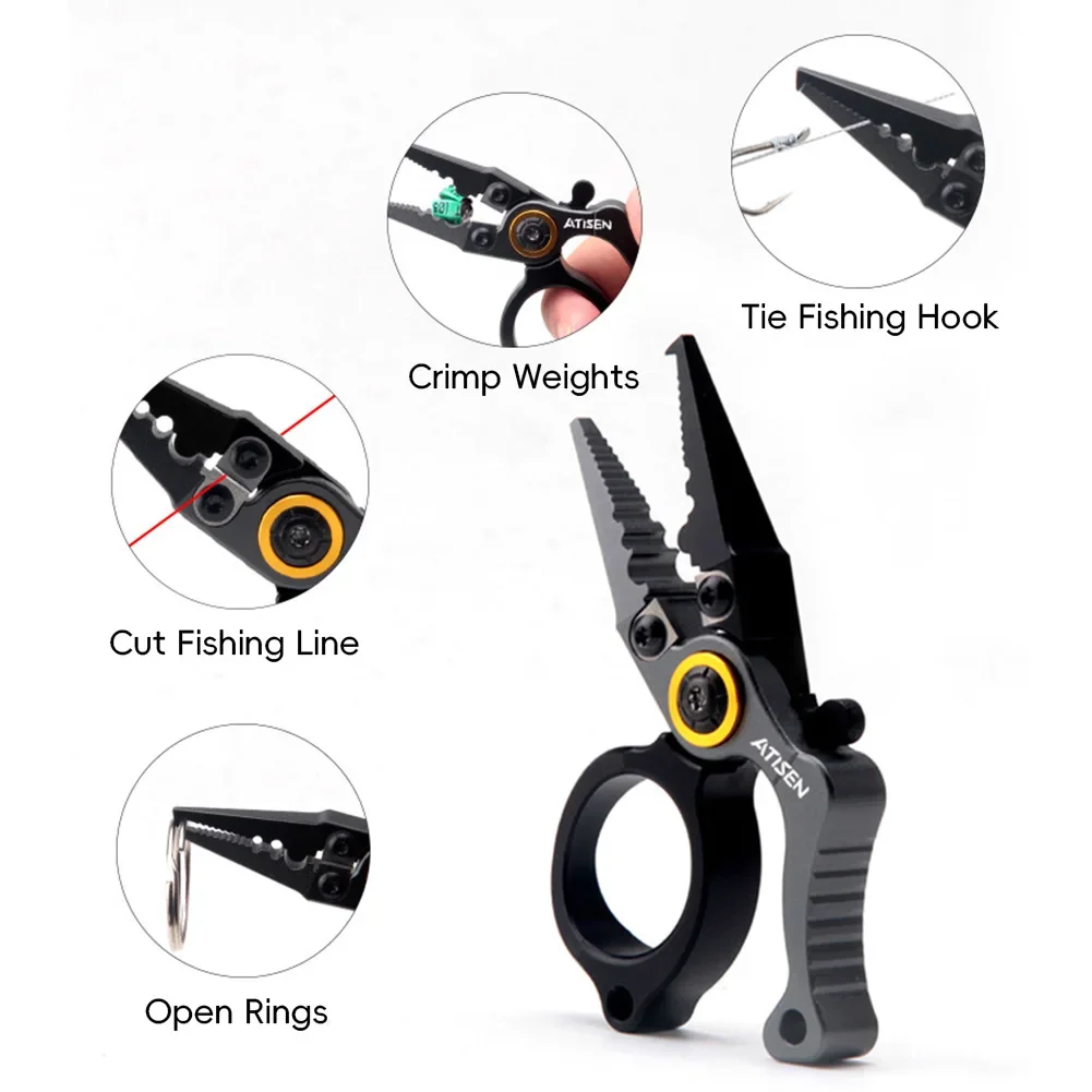 낚시 플라이어 미니 사이즈 야외 낚시 도구 알루미늄 합 - Fishing Equipment Amazon 리뷰 및 가격