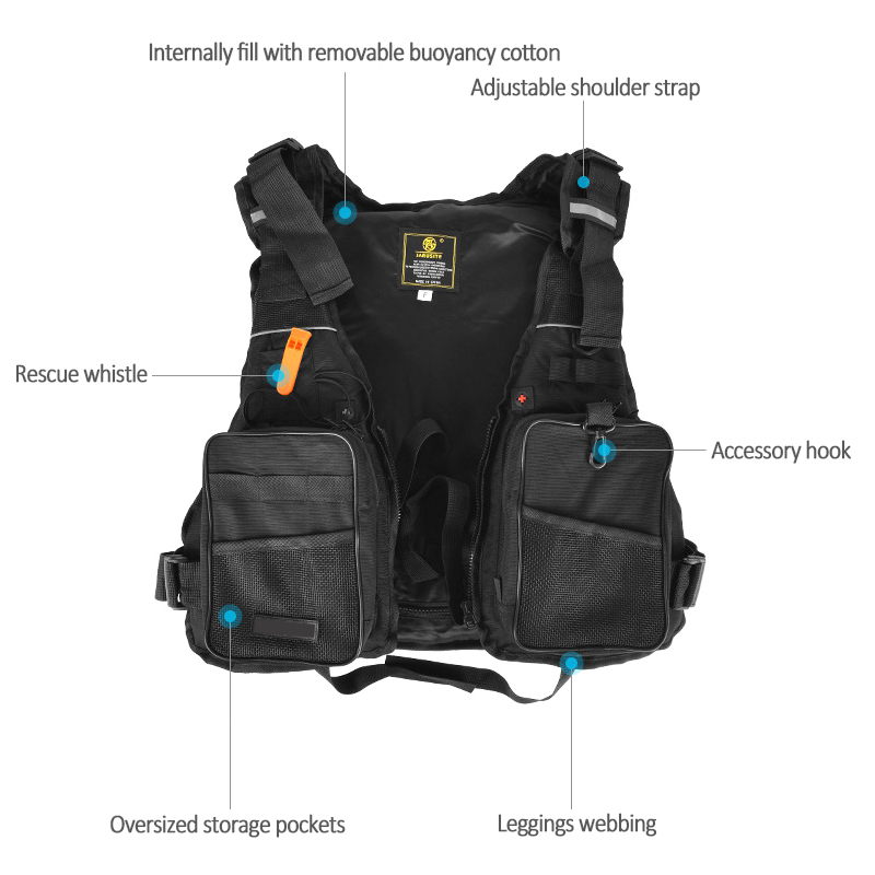 야외 스포츠용 조절 가능 옥스포드 위장 부력 조끼 낚시 - Fishing Vest Jacket 리뷰 및 가격